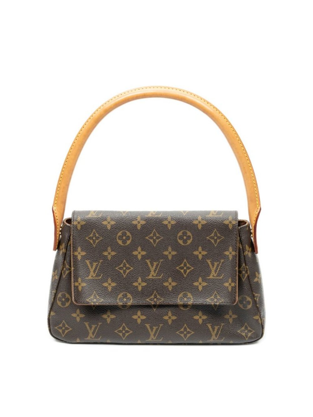 Louis Vuitton Mini Looping Brown Monogram Canvas Shoulder Bag